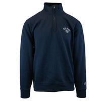 Champion USU Shield Unisex 1/4-Zip Pullover navy blue